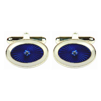 Blue Starburst Cufflinks #90-1518