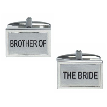 Brother of The Bride Wedding Cufflinks