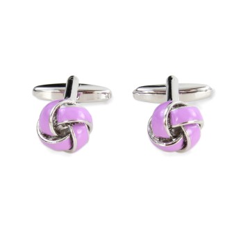 Purple Knot Cufflinks #90-1555