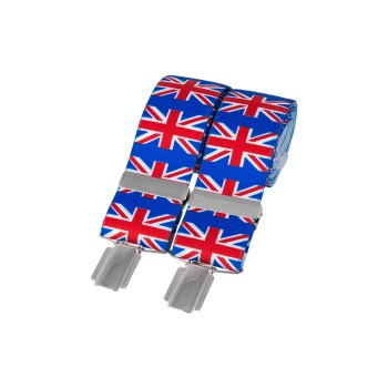 Multi Colour Union Jack Braces #BR-021
