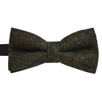 Green Flecked Tweed Bow Tie #BWW106/2