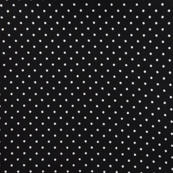 Black Contrast White Polka Dot Pocket Hankie #ROBH002/2 ##LS