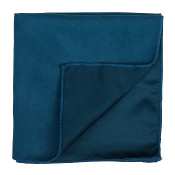 Deep Teal Suede Pocket Square #AB-TPH1006/10