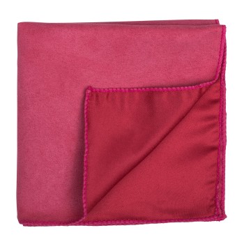 Paradise Pink Suede Pocket Square #AB-TPH1006/6 ##LS
