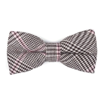 Brown Check Bow Tie #AB-BB1007/4 ##LS