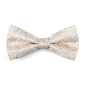 Cloud Cream Floral Bow Tie #AB-BB1012/2 ##LS2