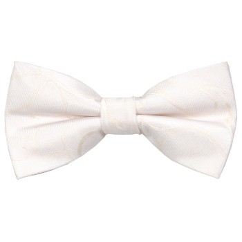 Ivory Modern Scroll Wedding Bow Tie #AB-BB1002/4 ##LS2