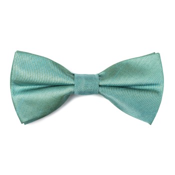 Fog Green Shantung Bow Tie #AB-BB1005/11 ##LS2