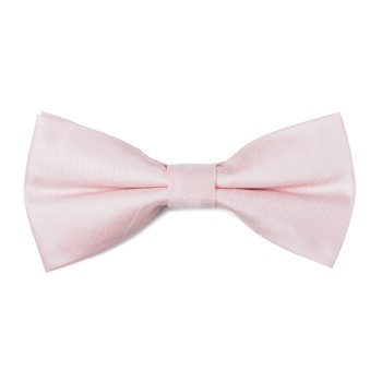 Peach Dust Shantung Bow Tie #AB-BB1005/12 ##LS2