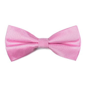 Candy Pink Shantung Bow Tie #AB-BB1005/16 ##LS2