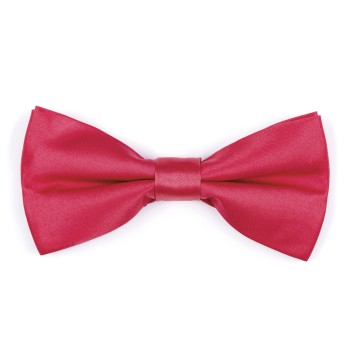 Plain Virtual Pink Satin Bow Tie #AB-BB1009/14 ##LS2
