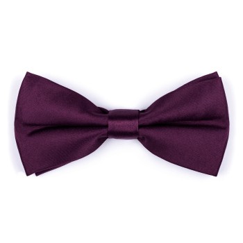 Plain Purple Rhododendron Bow Tie #AB-BB1009/15