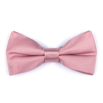 Plain Pink Roseate Satin Bow Tie #AB-BB1009/2 ##LS2