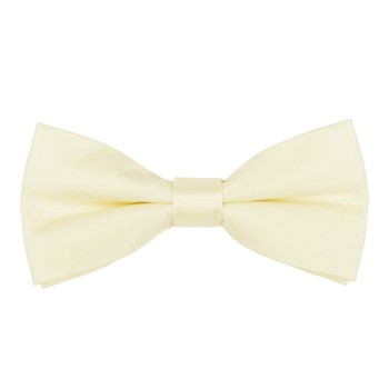 Plain Transparent Yellow Bow Tie #AB-BB1009/35 ##LS2