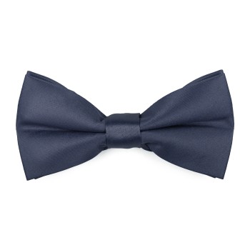 Plain Black Plum Satin Bow Tie #AB-BB1009/37 ##LS