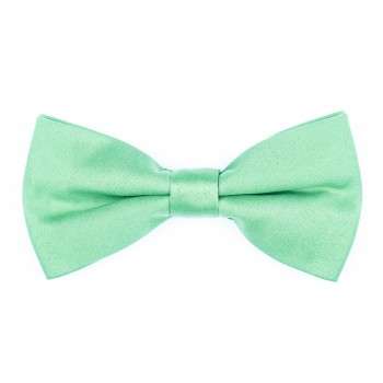 Plain Shadow Lime Satin Bow Tie #AB-BB1009/41 ##LS2