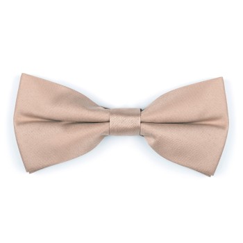 Plain Champagne Macadamia Bow Tie #AB-BB1009/42 ##LS2
