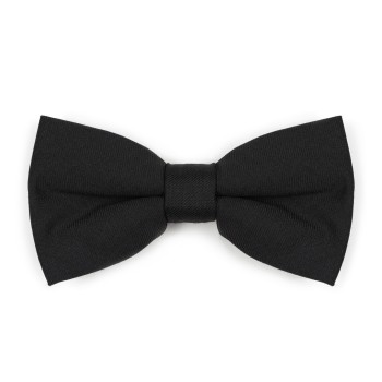 Black 100% Wool Tuxedo Bow Tie #AB-BB1011/1