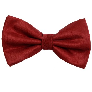 Red Shantung Wedding Bow Tie #BB1865/3 ##LS