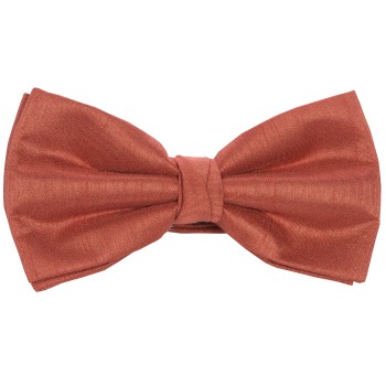 Salmon Pink Shantung Wedding Bow Tie #BB1865/4 ##LS