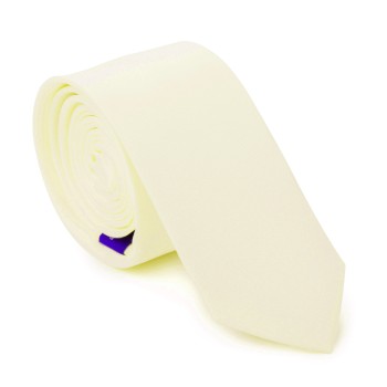 Plain Lemon Verbena Slim Tie #AB-C1009/21