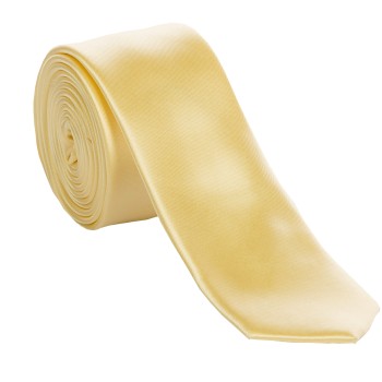 Lemon Slim Satin Tie #C1885/1 ##LS