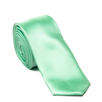 Mint Satin Tie #T1887/6 ##LS