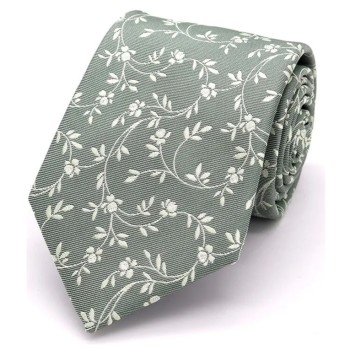 Sage Green Tumbling Petals Tie #F1919/1