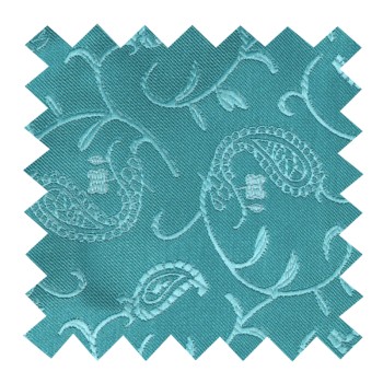 Teal Budding Paisley Swatch #AB-SWA1003/3 