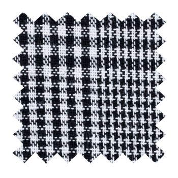Licorice Black Check Swatch #AB-SWA1007/1