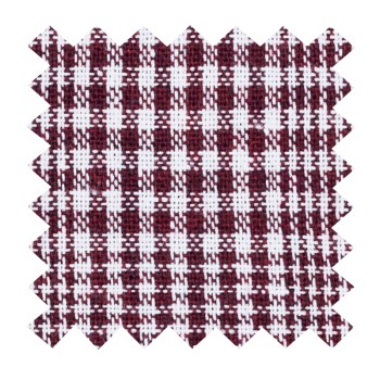 Burgundy Check Swatch #AB-SWA1007/3