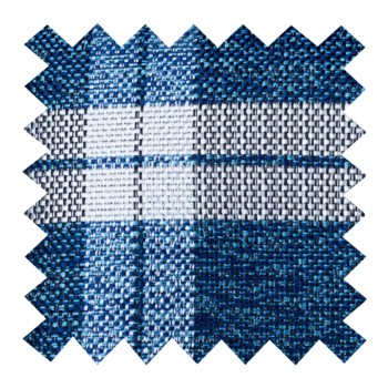 Navy Blue Wide Check Swatch #AB-SWA1014/1 ##LS