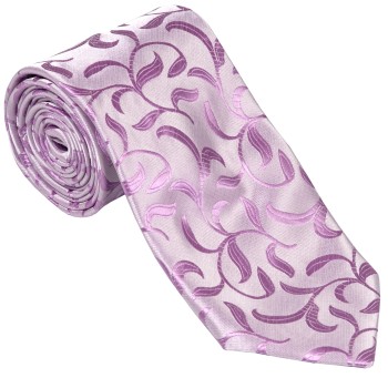 Lilac Vintage Vine Wedding Tie #AB-T1004/1 