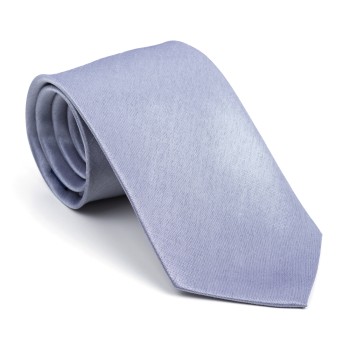Mid Silver Shantung Tie #AB-T1005/6 ##LS2