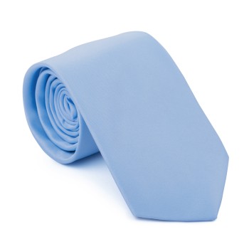 Plain Blue Billowing Sail Tie #AB-T1009/11