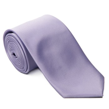 Lilac Satin Tie #T1849/1 ##LS