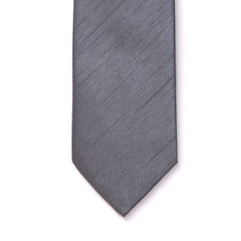 Grey Shantung Wedding Tie #T1865/1 ##LS