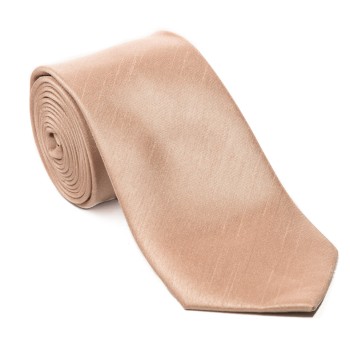 Champagne Shantung Wedding Tie #T1866/5