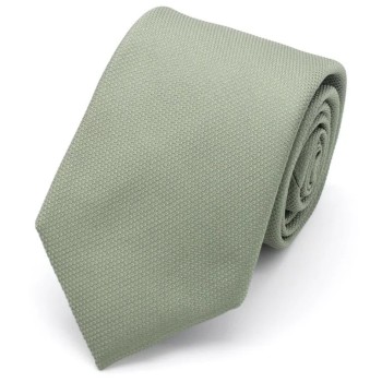 Plain Sage Green Luxe Textured Tie #T1896/4