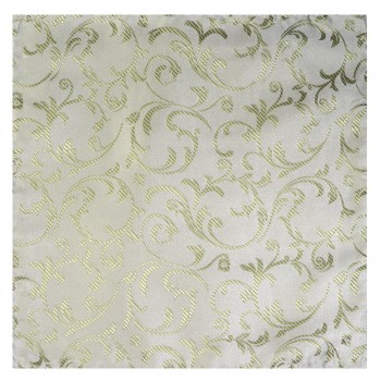 Emerald Green Swirl Leaf Wedding Pocket Square #AB-TPH1000/12 ##LS2