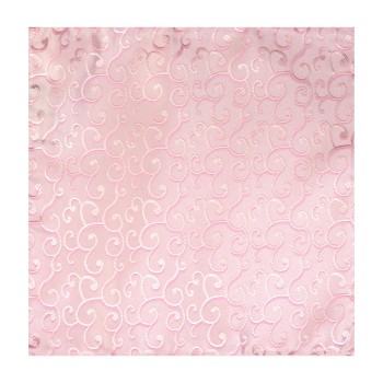 Light Pink Royal Swirl Wedding Pocket Square #AB-TPH1001/3 
