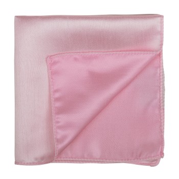 Petal Pink Shantung Pocket Square #AB-TPH1005/13 ##LS2