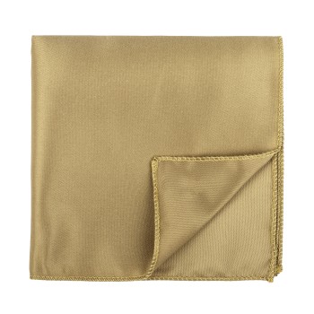 Plain Bronze Straw Pocket Square #AB-TPH1009/12 ##LS2