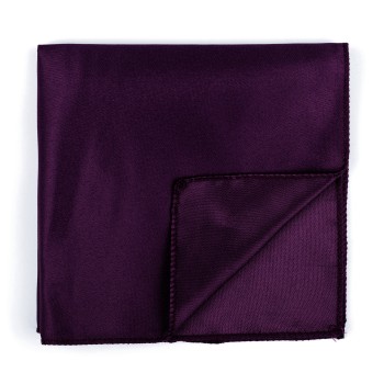 Plain Purple Rhododendron Pocket Square #AB-TPH1009/15