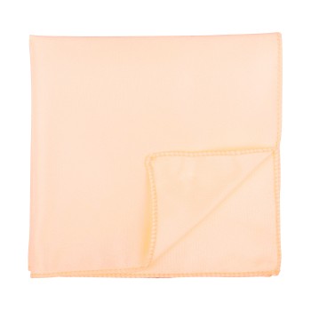 Plain Peach Flax Pocket Square #AB-TPH1009/18
