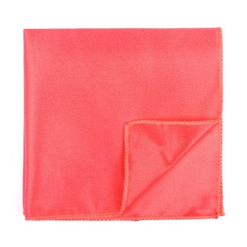 Plain Shell Pink Pocket Square #AB-TPH1009/19 ##LS