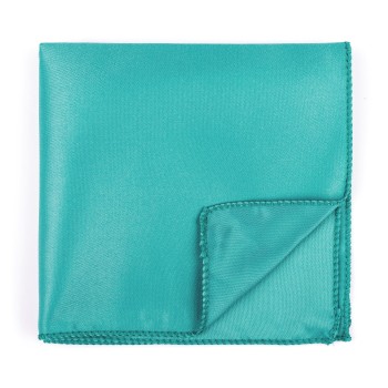 Plain Teal Navigate Pocket Square #AB-TPH1009/23