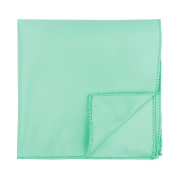 Plain Mint Ambrosia Pocket Square #AB-TPH1009/24 ##LS2
