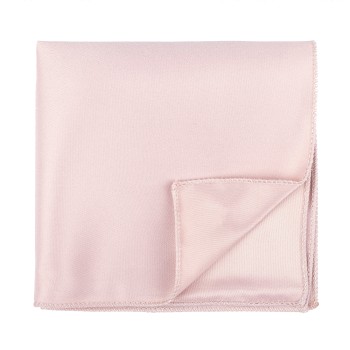 Plain Tender Peach Pocket Square #AB-TPH1009/33 ##LS2