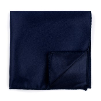 Plain Estate Blue Pocket Square #AB-TPH1009/9 ##LS2